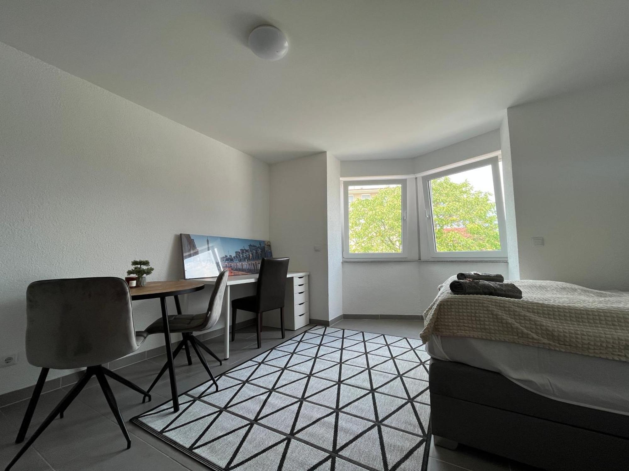 Simplex Apartments Am Europaplatz Карлсруэ Номер фото