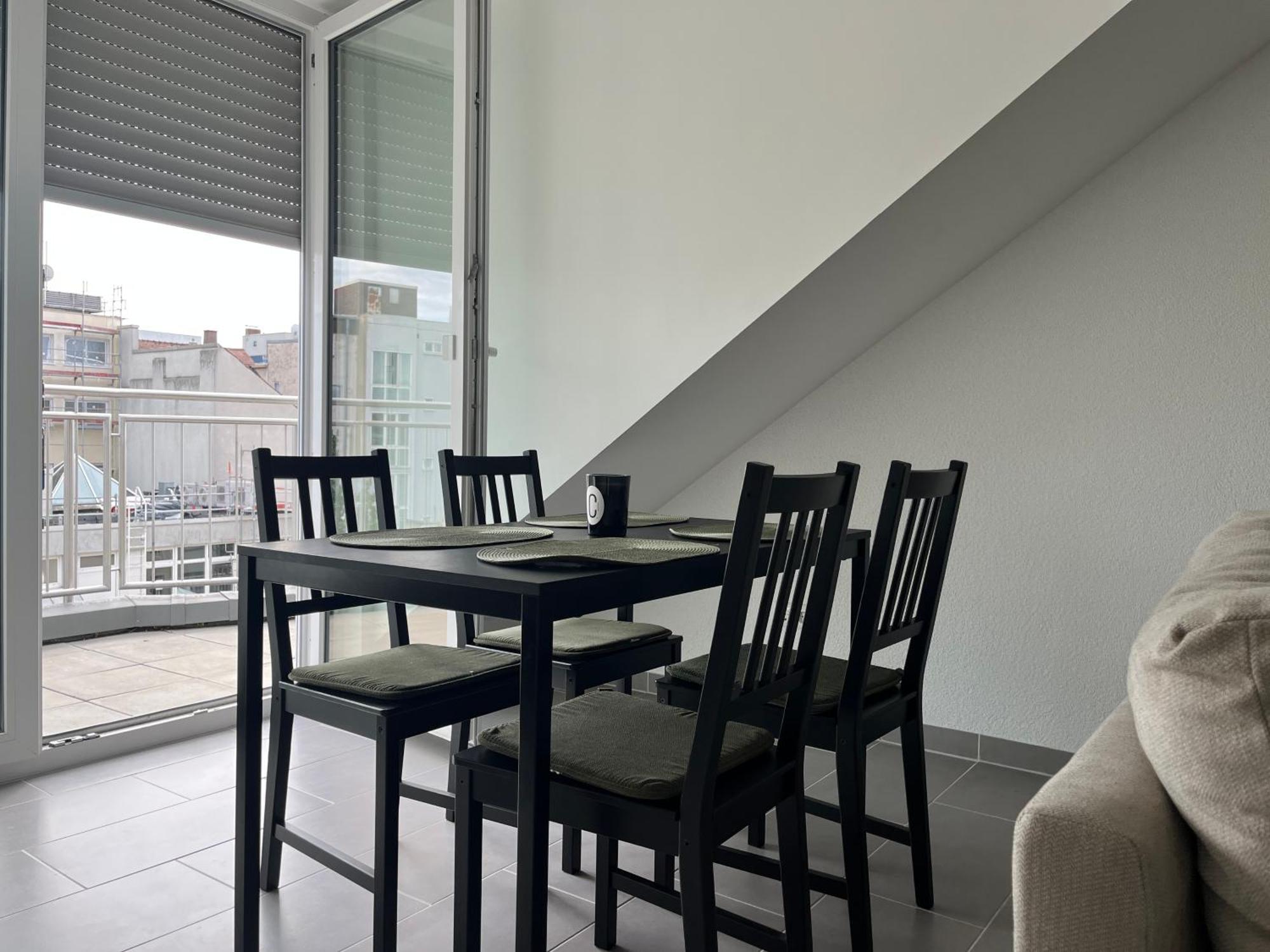 Simplex Apartments Am Europaplatz Карлсруэ Номер фото